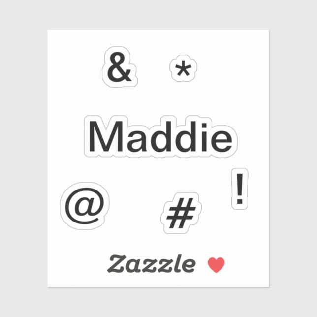 Notebook-Aufkleber ftgv Aufkleber (Blatt)