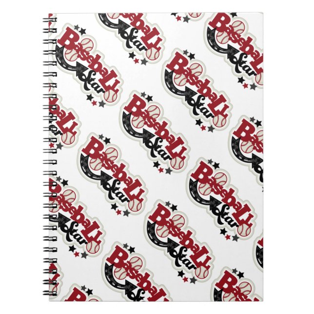 Notebook/Baseball Notizblock (Vorderseite)