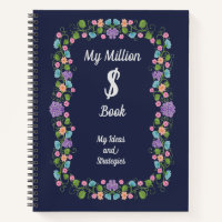 Notebook, behalten Überblick über Ihre Millionen