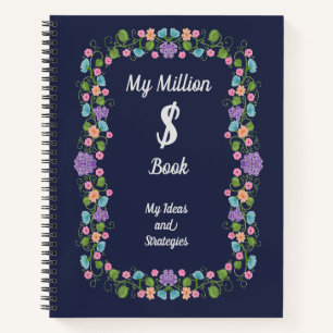 Notebook, behalten Überblick über Ihre Millionen Notizbuch