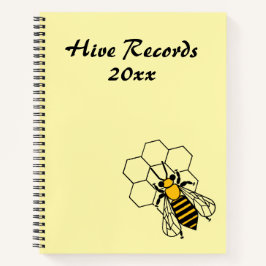Notebook - BienenBehaltend Platten Notizbuch