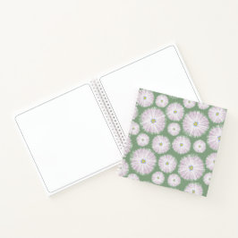 Notebook-Blume Notizbuch