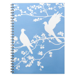 Notebook - China Doves Notizblock