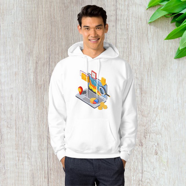 Notebook-Computing Hoodie (Von Creator hochgeladen)