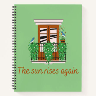Notebook Der Sonnenaufgang Notizbuch
