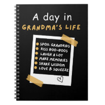 Notebook - Ein Tag im Leben Oma