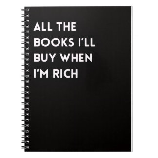 Notebook for Booklovers Notizblock