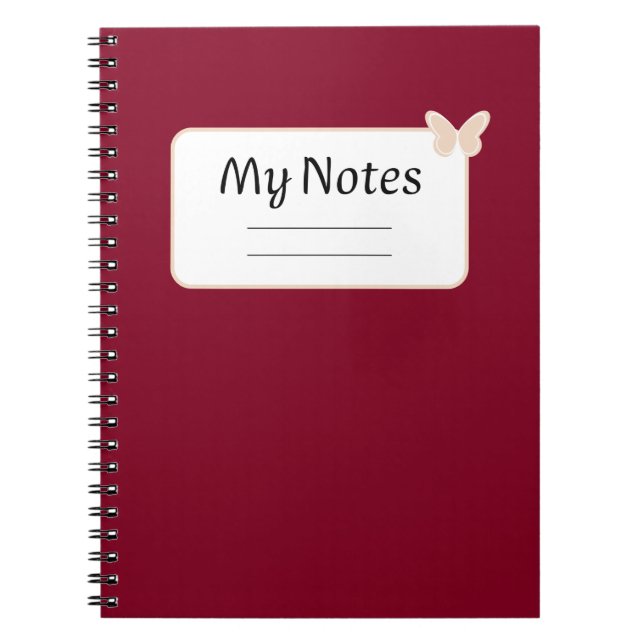 Notebook for students (back to school) notizblock (Vorderseite)