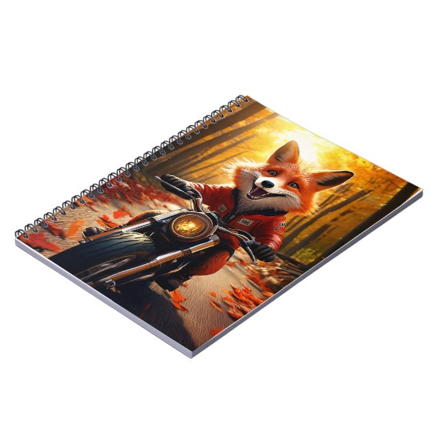Notebook - Fox Riki Notizblock (Linke Seite)