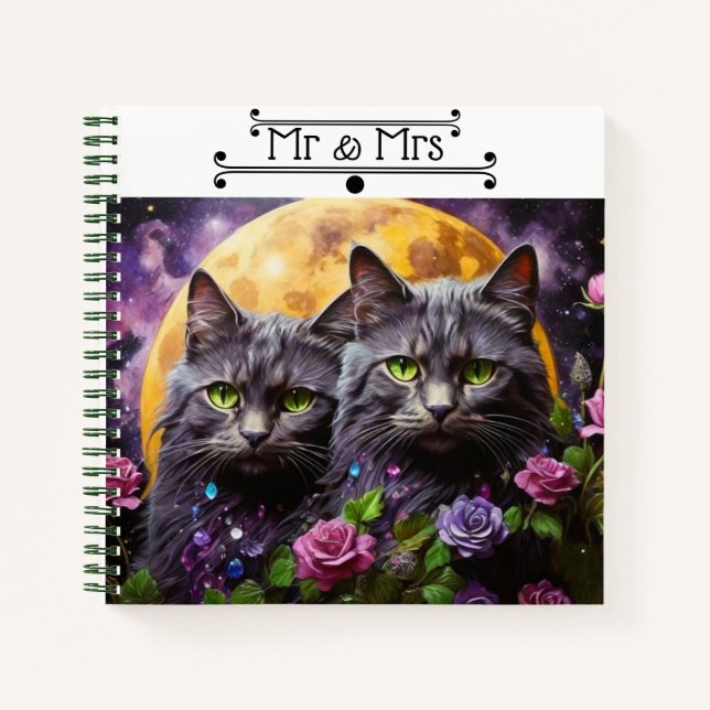 Notebook für Cat Lover Notizbuch (Vorderseite)