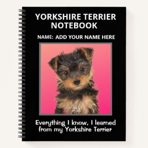 Notebook für Liebhaber von Yorkshire Terriers Notizbuch