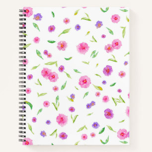 Notebook für Mama Freunde mit Watercolor Florals Notizbuch