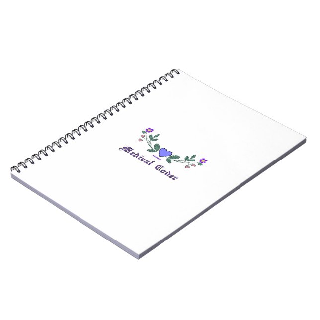 Notebook für medizinische Coders Notizblock (Linke Seite)