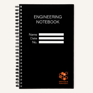Notebook für Mill Forge Engineering Notizbuch