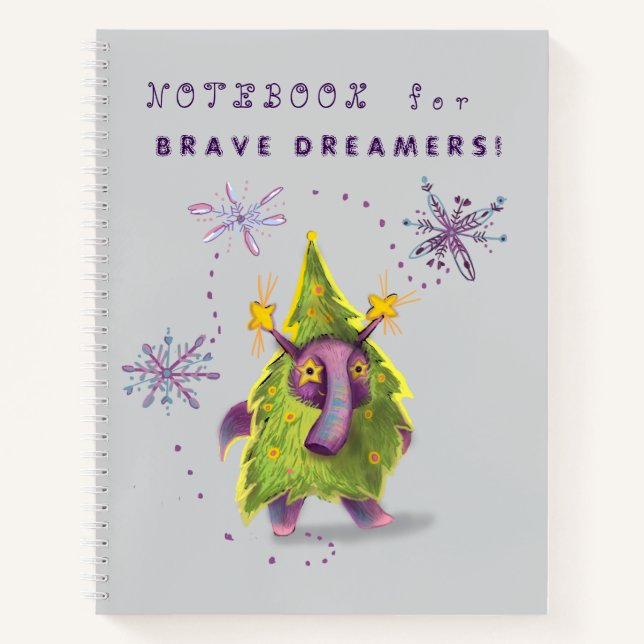 Notebook für Träumer Notizbuch (Vorderseite)