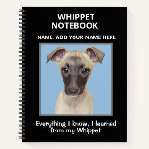 Notebook für Whippets Notizbuch