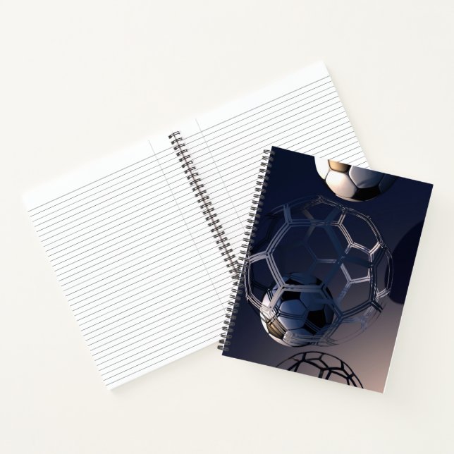 Notebook-Fußball Notizbuch (Innenseite)