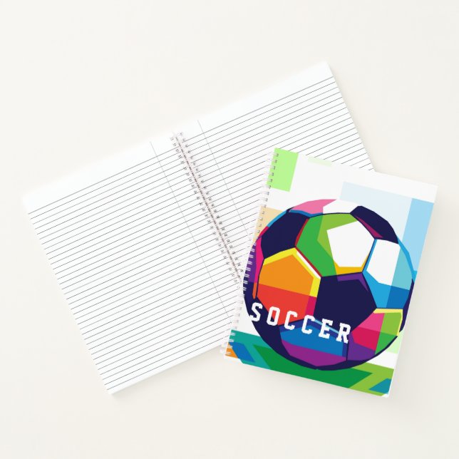 Notebook-Fußball Notizbuch (Innenseite)
