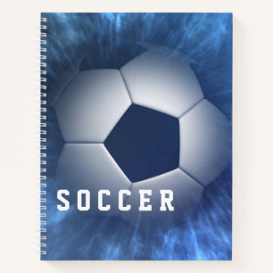Notebook-Fußball Notizbuch