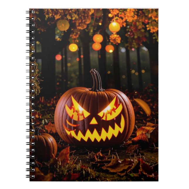 Notebook Halloween Notizblock (Vorderseite)