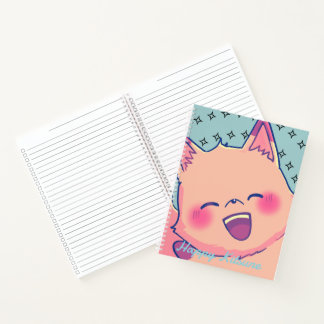 Notebook Happy Kitsune Notizbuch