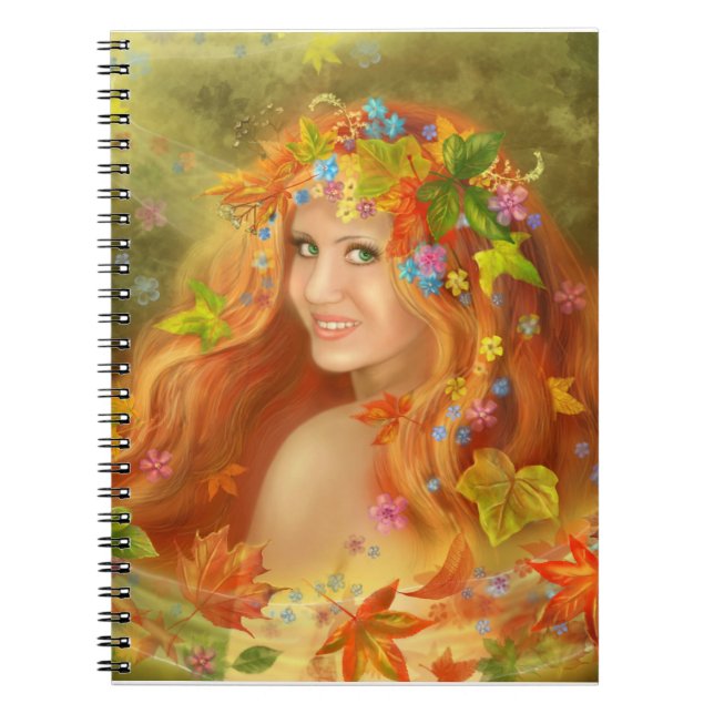 Notebook-Herbst Notizblock (Vorderseite)