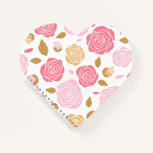 Notebook-Herz Notizbuch