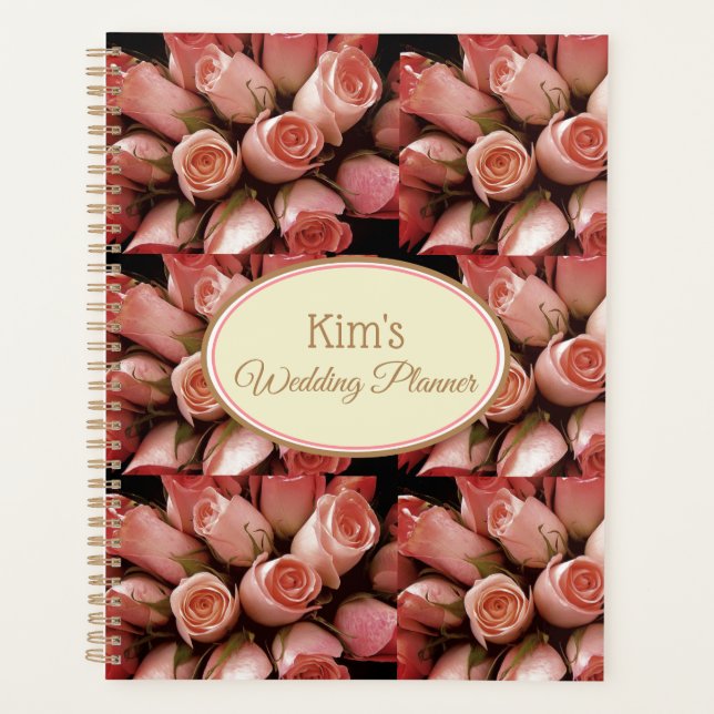 Notebook-Hochzeitsbrille Planer (Vorderseite)