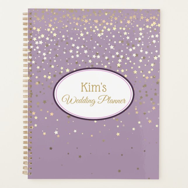 Notebook-Hochzeitsbrille Planer (Vorderseite)