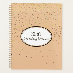Notebook-Hochzeitsbrille Planer