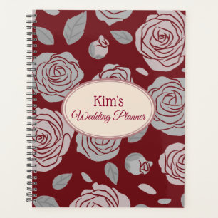 Notebook-Hochzeitsbrille Planer