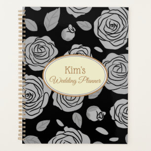 Notebook-Hochzeitsbrille Planer