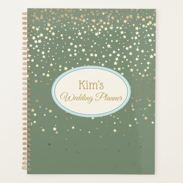 Notebook-Hochzeitsbrille Planer (Vorderseite)