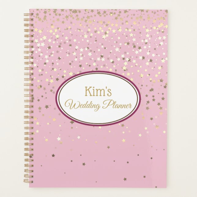 Notebook-Hochzeitsbrille Planer (Vorderseite)