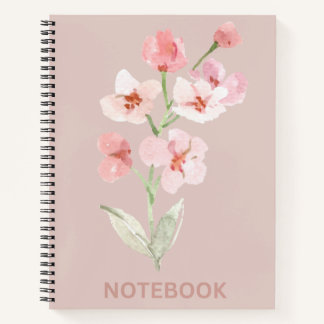 Notebook Hübsche Blume Notizbuch