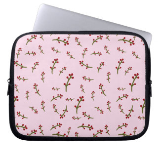 Notebook-Hüllen rosa Blumen Laptopschutzhülle