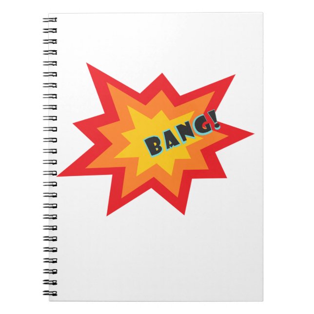 Notebook im Comic Notizblock (Vorderseite)