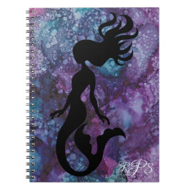 Notebook "Inkblots/Mermaid" - Persönlich gestalten Notizblock