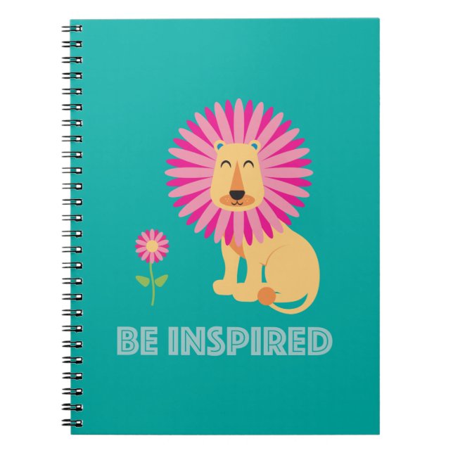 Notebook Inspiriert sein Notizblock (Vorderseite)