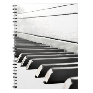 Notebook - Klavier / Musik Notizblock