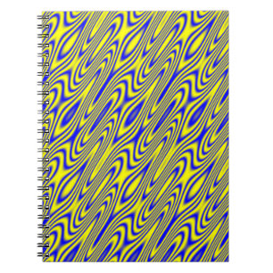 Notebook Lapis Lasuli Swirlies Notizblock