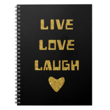 Notebook - Live-Liebe Laugh