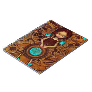 Notebook "Mechanischer Engel I" Notizblock