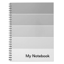 Notebook mit benutzerdefinierbarem Gradient-Design Notizblock