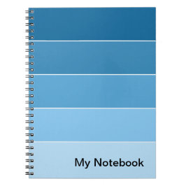Notebook mit benutzerdefinierbarem Gradient-Design Notizblock