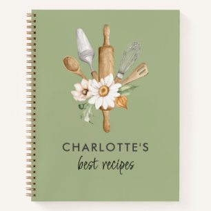 Notebook mit benutzerdefinierter Rezeptur-Vorlagen Notizbuch