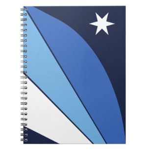 Notebook mit Flagge von Columbia, SC Notizblock