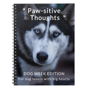 Notebook mit individueller Dog-Woche - Niedlich un Notizblock