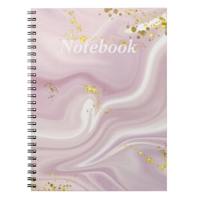 Notebook mit individueller Schwarz/Weiß-Erinnerung Notizblock (Vorderseite)