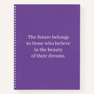 Notebook mit Inspiration Positive Affirmative Scho Notizbuch